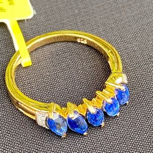 Kashmir Kyanite Ring